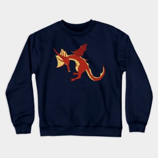 Bowing Cute Red Dragon Crewneck Sweatshirt